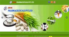 Desktop Screenshot of jibokpharmaceuticals.com